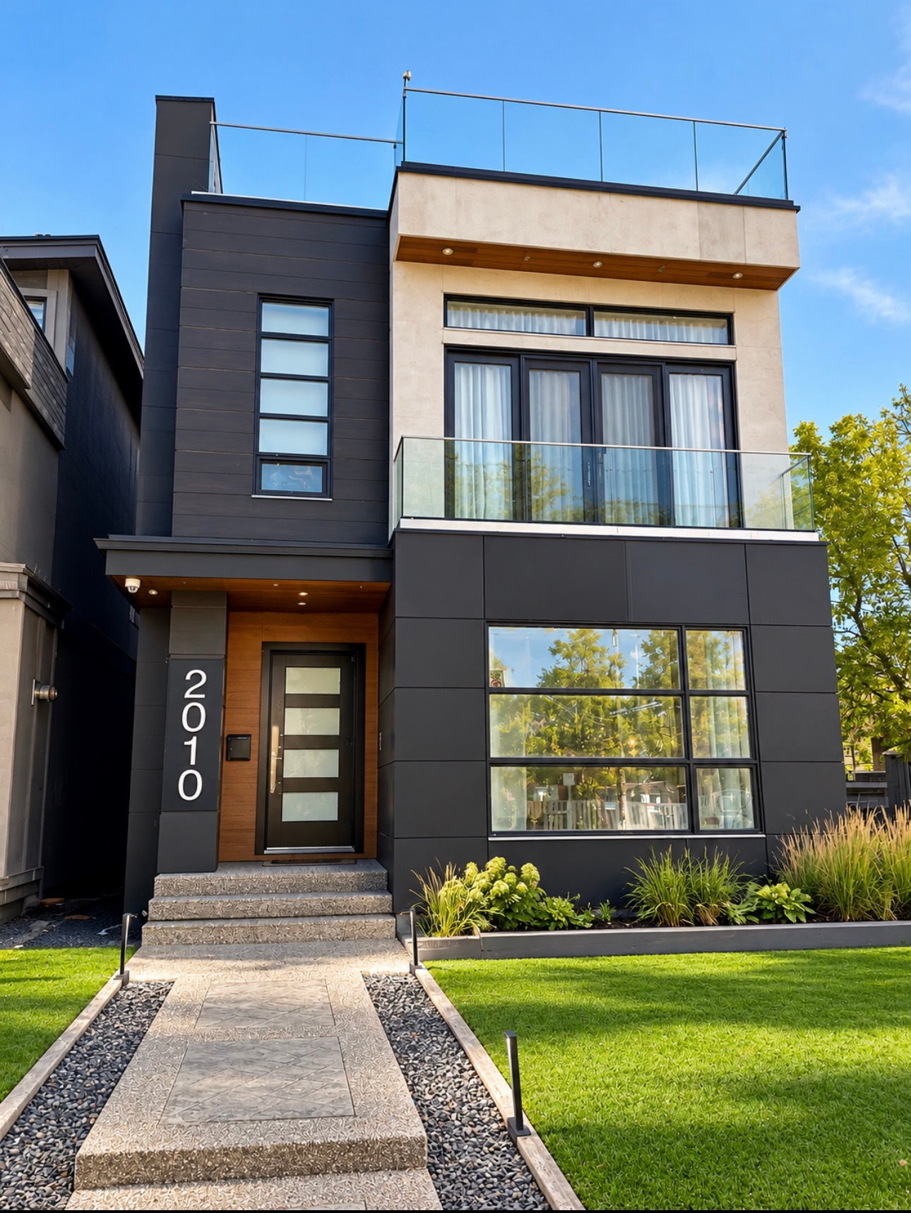 Modern Urban Image Fine Homes infill home